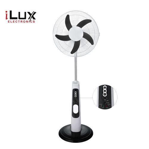 Ilux Ventilateur Rechargeable 18 Pouces LXF-972