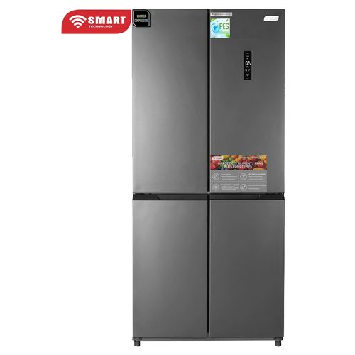 Réfrigérateur ProSmart Inverter 4 Battants NOFRST 442L (STR-677NFH)-Gris
