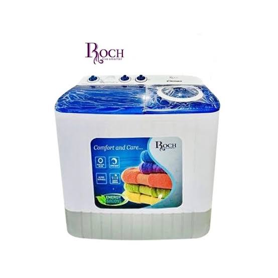 Roch Machine à Laver – Semi Auto/ 7Kg – Deux Compartiments