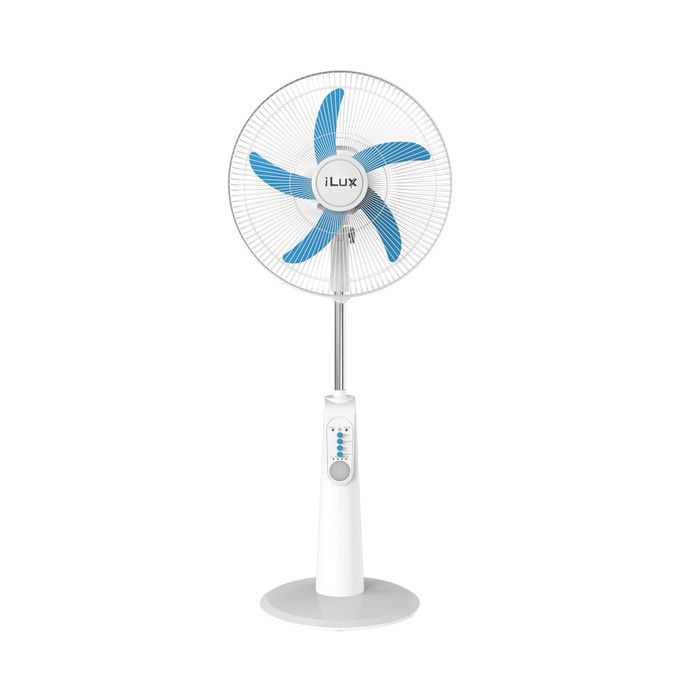 Ilux Ventilateur Rechargeable 18 Pouces Avec Commande LXF-2608