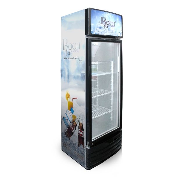 Réfrigérateur vitré vertical – Roch – rsf-350-o – 279 litres