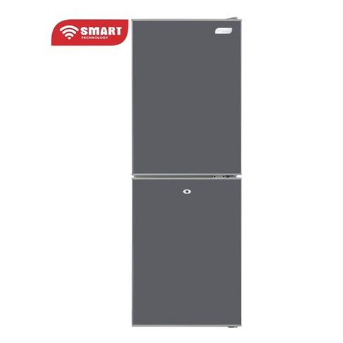 Réfrigérateur Combiné DFRST 3 Tiroirs 133 Litres (STCB-155H) - Gris