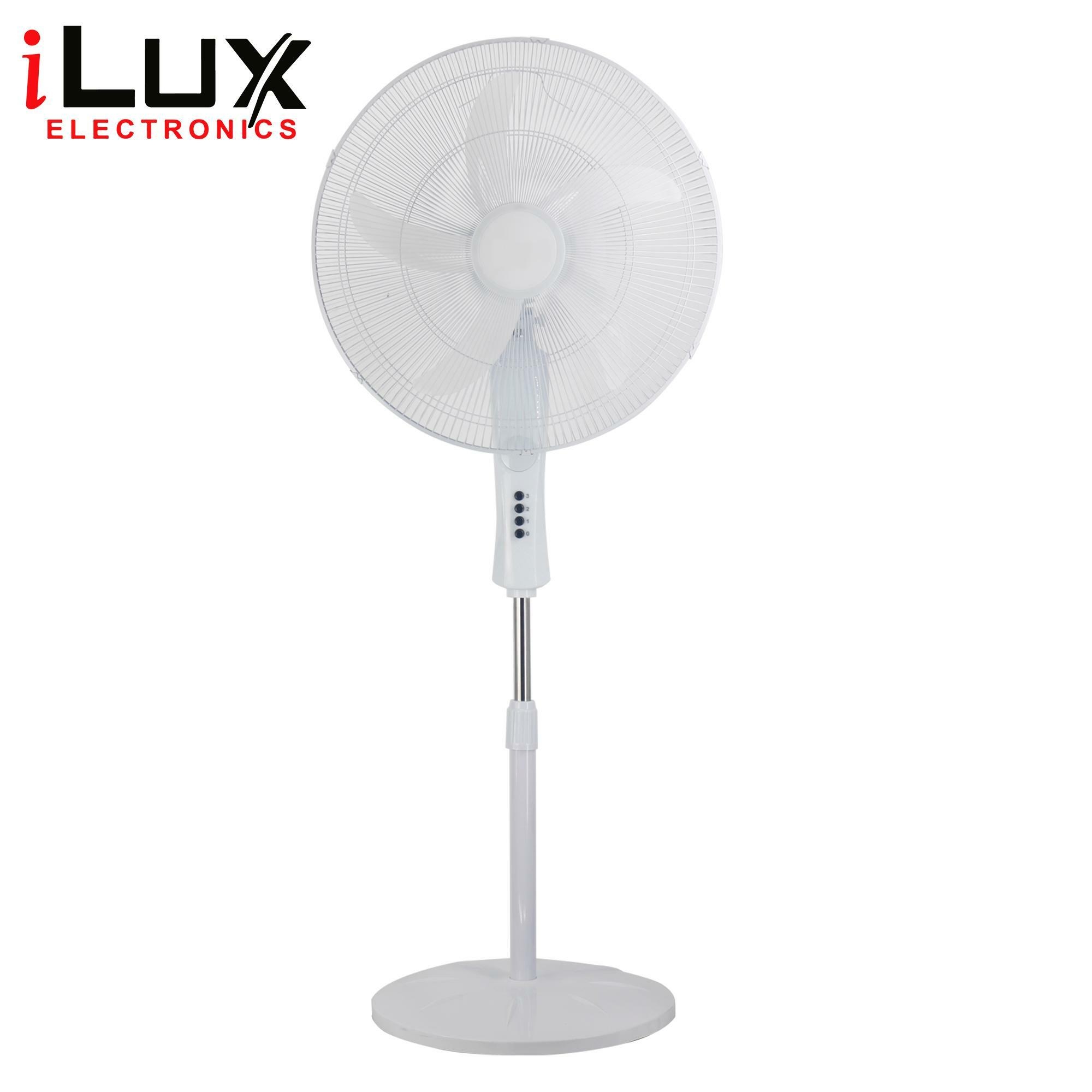 Ilux Ventilateur 20 Pouces LXF-508 - 5 Hélices - Blanc