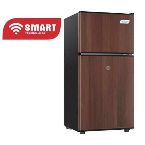 Réfrigérateur 2 Portes DFRST Smart 85L (STR-99WH)-Gris-Boisé