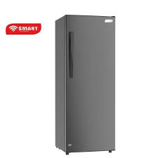 Congélateur Vertical SMART -STCD-889NFH -200L - 9 TIROIRS Gris -Avec Grille à L'arrière