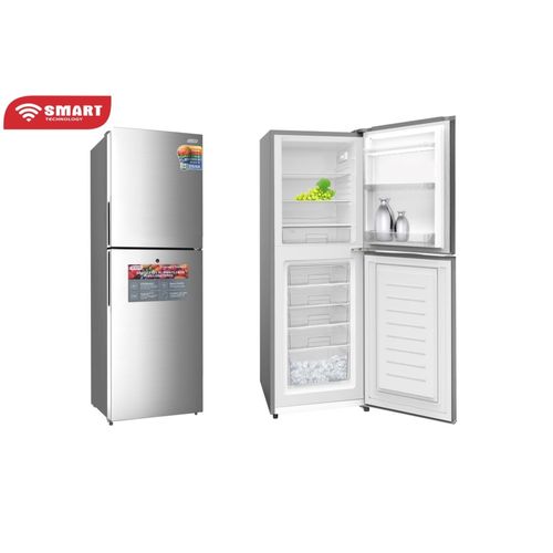 Réfrigérateur Combiné Smart 230L (STCB-308) Gris -5 Tiroirs