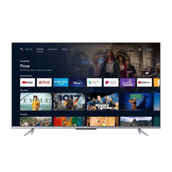 Tv TCL 65 pouces 4K-65P6L-wifi