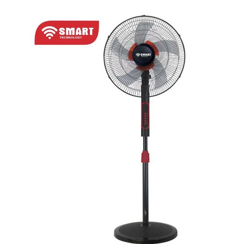 Ventilateur Smart Technology 18" - 65W - STV-B1869C - 5 Hélices - Rouge / Noir