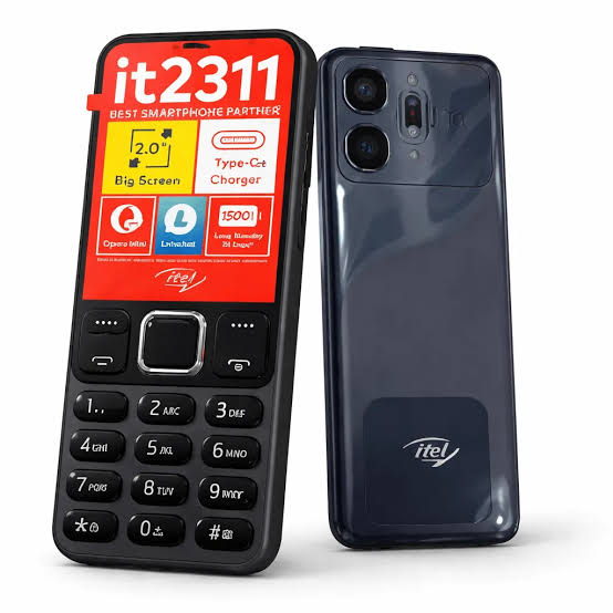 ITEL 2311 2.0 pouces – Dual SIM , Radio FM Sans Fil