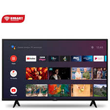 TV Google 65’’ Mini LED/QLED UHD - TV, Android 14 + Support Mural Offert (STT-6580K)-4K UHD- Wifi, Bluetooth - Apps (Netfl, YouTube, Prime Vidéo) - 2 Télécommandes Slim avec Option vocale - 3x HDMI, 2x USB – Noir