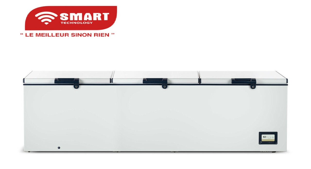Congélateur Horizontal Smart Technology 3 Battants  1388L (STCC-1300) - Blanc - Garantie 12 Mois
