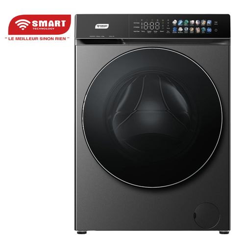 Machine à Laver Automatique 12KG Avec Essorage (STML-12H) - Gris