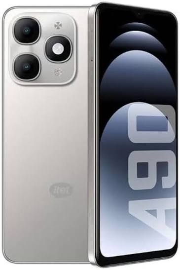 Itel A90 noir Rom 128gb  Ram 4+8(Extension) 5000 mAh