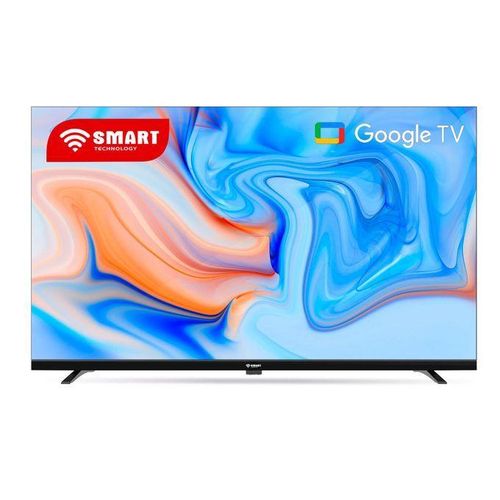 TV 85’’ Mini LED/QLED HD - Google TV, Android 14 (STT-8580K)-4K UHD- Wifi, Bluetooth - Apps (Netfl, YouTube, Prime Vidéo) - 2 télécommandes slim avec option vocale - 3x HDMI, 2x USB – Noir