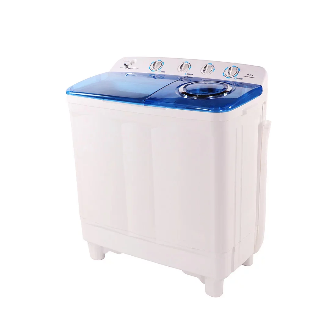 Nasco Machine A Laver 8kg Twin Tub Semi-Automatique - Séchage Expresse - NASTT-B80FL