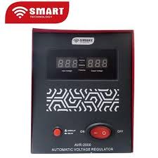 Stabilisateur Smart- AVR-5000VA(Régulateur De Tension Automatique)-Rouge