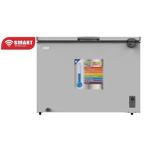 Congélateur Horizontal Vitré Smart (STCC-310VH)- 250 L - Gris / Avec Grille à L'arrière