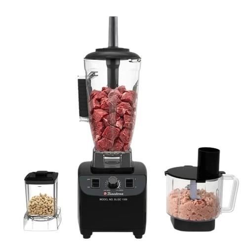 Binatone Blender Binatone BLGC-1589 - 3 en 1 blender, moulin et hachoir 1500w- Rouge