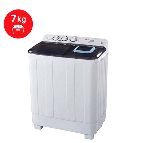 Binatone Machine À Laver - 7Kg -BWM-070B- Semi-Automatique - Blanc