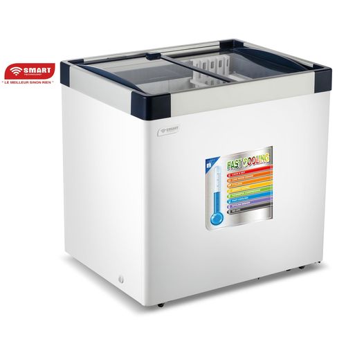 Congélateur Horizontal Vitré (STCCV-313) –258 Litres – Blanc