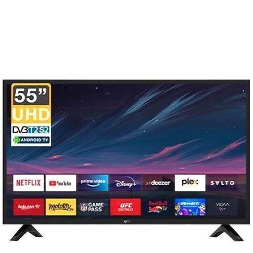 Roch TV LED 55"pouces GOOGLE -4k Smart TV - Wifi - Android_RH-LE55DSA-C