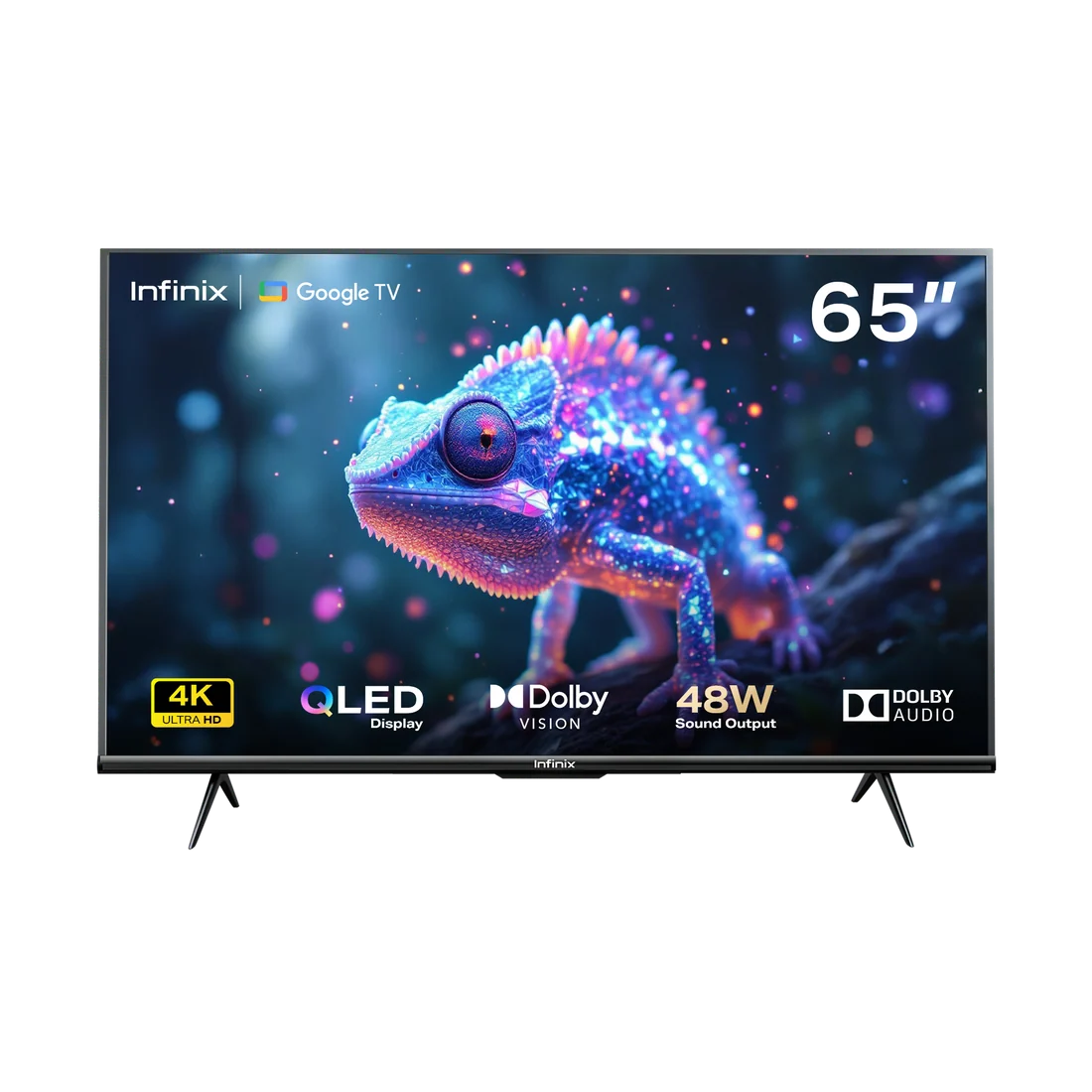 Téléviseur Infinix Smart TV 65 pouces Adroid 4K QLED